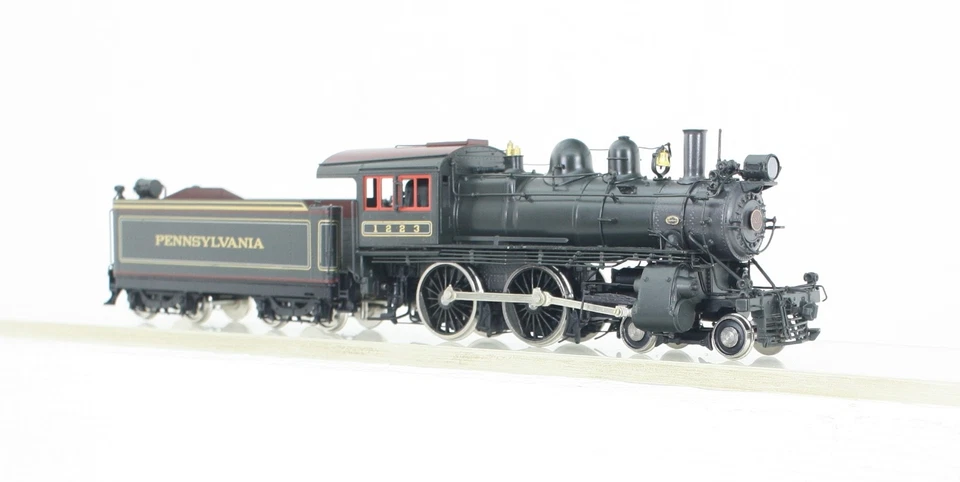 HO Brass Railworks Pennsylvania RR 4-4-0 D-16sb Factory Painted Excellent - Image 2 of 4