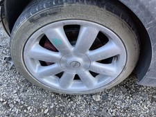 Wheel Convertible 17x7 Alloy 8 Spoke Silver OEM 07-14 MINI COOPER 1342596