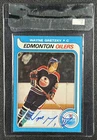 WAYNE GRETZKY BGS RCR 7 1979-80 TOPPS #18 ROOKIE STICKER AUTO RC OILERS 9046