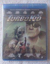 Turbo Kid Blu-ray Raven Banner Munro Chambers Michael Ironside rare OOP