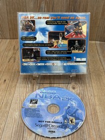 Sega Dreamcast Game: Sega Sports NBA 2K