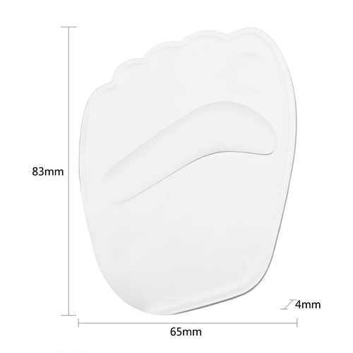 Almohadilla antideslizante de silicona para el antepié 2 plantillas elásticas de silicona de tacón alto para zapatos - Imagen 11 de 22