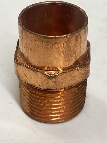 9 - NIBCO 3/4" C x 3/4" MNPT Kupfer Stecker Adapter Fittings - Bild 1 von 2