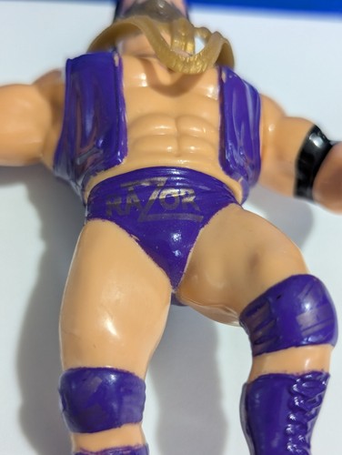 WWF Hasbro Razor Ramon mit Kette - WWE Mattel LJN Vintage - Bild 7 von 11