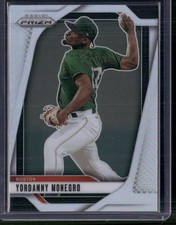 2025 Panini Prizm #25 Yordanny Monegro Silver Prizms