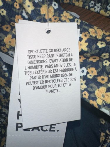 Gilly Hicks Sports Bra Recharge Sportlette Size XXL NWT  - Picture 6 of 11