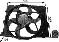 FAN RADIATOR FITS: BMW 3 TOURING 325 I/318 I/320 I/330 I/325 XI/330 XI/323 I/