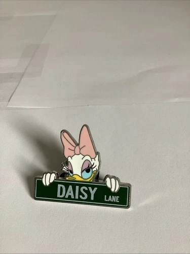Daisy Road Sign Pin