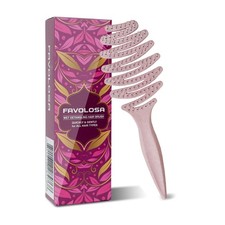 Unique Design Wet Detangling Speed Dry Hair Brush- Vented  Ultra Pink