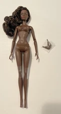 Gala Glow Up Zuri Okoty Nude Doll With Extra Hands And Underwear.