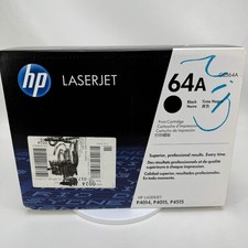 New Sealed Genuine HP 64A Black LaserJet Toner Cartridge CC364A