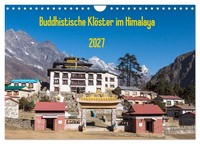 Calendar 2027 · US Version · Buddhist Monasteries In The Himalayas (Wall Calenda