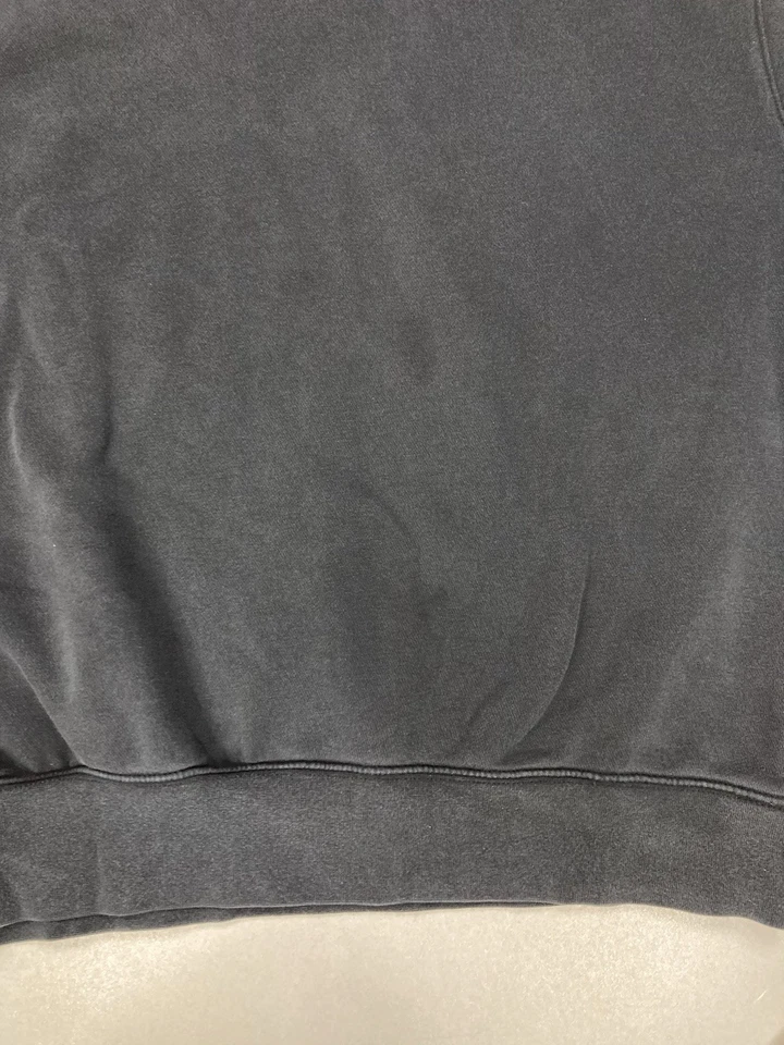 Nike Sportswear Center Swoosh Fleece Pullover Hoodie Women Medium Black DV7079 - Image 2 of 4