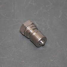 Parker Hydraulic Quick Connect Hose Coupling Plug SH3-63, 3/8" NPT 303 Stainless