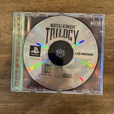 Mortal Kombat Trilogy (PlayStation 1 PS1, 1996) Disc Only - Tested MK Midway