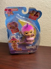 Fingerlings Interactive Baby Monkey Harmony Pink Touch Reacts 70  Sounds New