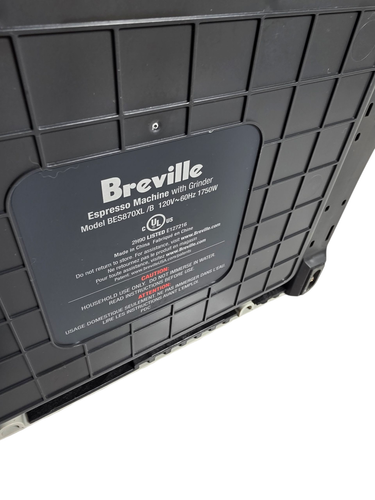 Breville BES870XL The Barista Express Espressomaschine - silber - Bild 9 von 12