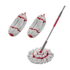 Microfiber Twist Mop Kit with 2 Refills Kit M...