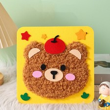 3PCS Kids Sewing Kit Animals Traditional Sewing Set Children's Designs Craft Toy