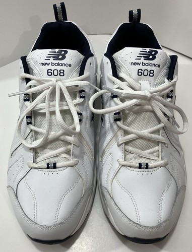 New Balance 608 White And Navy Blue Men’s Size 11.5