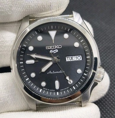 Seiko 5 Sports 4R36-08L0 Tactical Strap Hacking Seconds | eBay