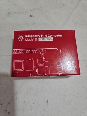 Raspberry Pi 4 Model B, 4GB DDR4 RAM Single Board Computer (RPI4