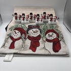 St. Nicholas Square Table Runner & 6 Matching Napkin Rings