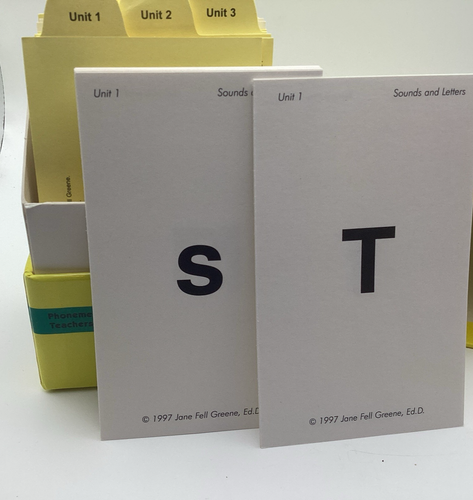 Sounds and Letters For Readers and Spellers Jane Fell Greene Cards Set - Picture 8 of 9