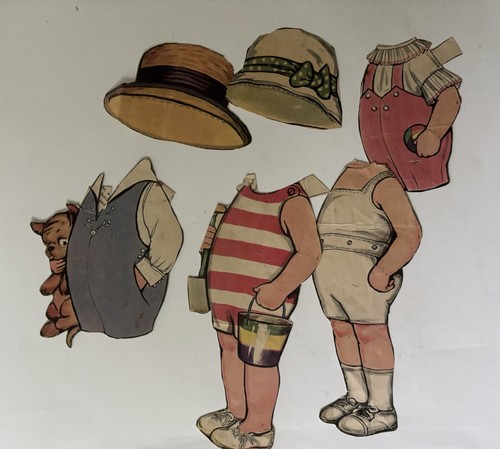 Lot of Early Dolly Dingle Paper Dolls with Outfits Newspaper / Magazine Cut Outs - Picture 10 of 15