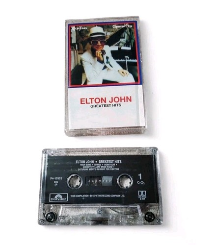 Elton John - Greatest Hits - Cassette Tape Album 1974 - 70’s Rock - Top - Bild 3 von 3