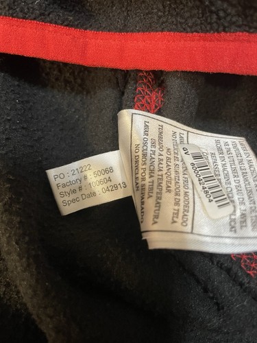 Antigua 1/4 Zip Black Fleece Baseball’s World Series Of Golf Patch Size XL 2013 - Picture 8 of 12