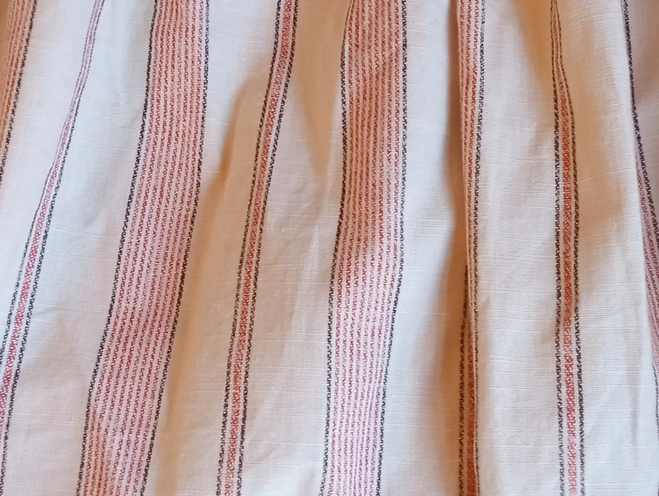 Chaps Home Full Size Bed Skirt, Multicolor Stripes - Image 3 of 4