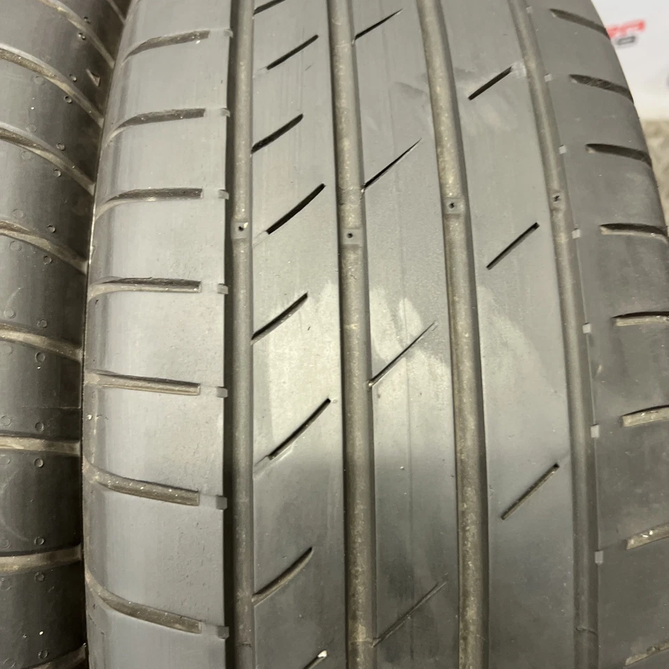 2X 205 60 R16 92V KUMHO ECEST,  Tread 6.1/4.2mm(E6909) Tested - Image 3 of 4