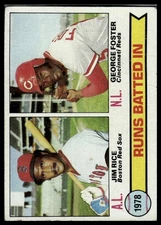 1979 Topps #3 1978 RBI Leaders (Jim Rice / George Foster)