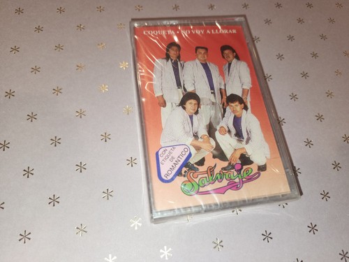 Grupo Salvaje Cassette Original Musica Latina New Sealed - Picture 4 of 4