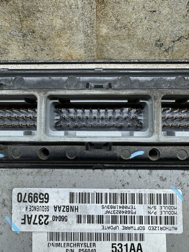 PROGRAMADO PARA VIN 56040237 01 DODGE DAKOTA 5,9 L MOTOR A/T ORDENADOR ECM PCM ECU - Imagen 5 de 7