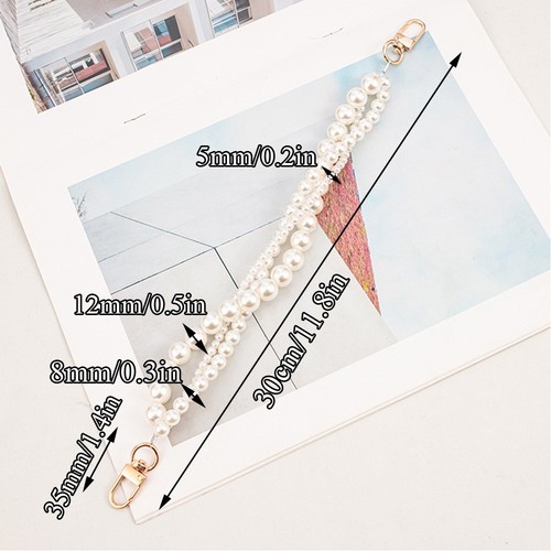 Chaîne de Téléphone en Perles avec Alliage Longueur 30 cm pour Décorations - Zdjęcie 3 z 10
