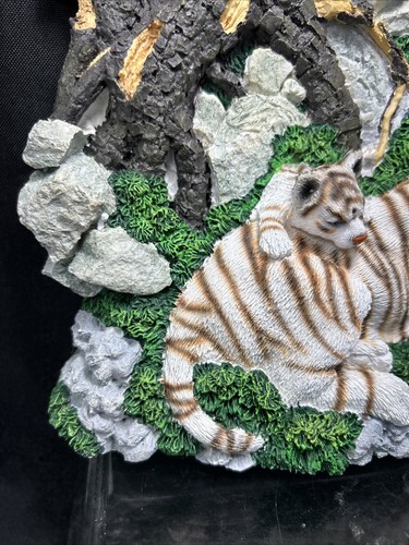International Wildlife Coalition Bengal Tigers A MOTHER'S LOVE Wandbehang LESEN - Bild 15 von 23