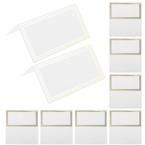  50 Stück Sitzkarten für Hochzeit Blanko Gäste Sitzplätze handgeschrieben Tisch Platz Name - Bild 4 von 17