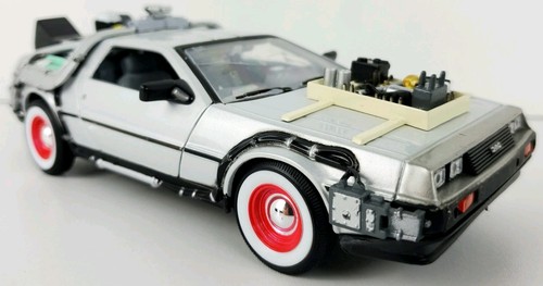 Back To The Future - Welly Delorean Model Car Replica - Picture 2 of 7
