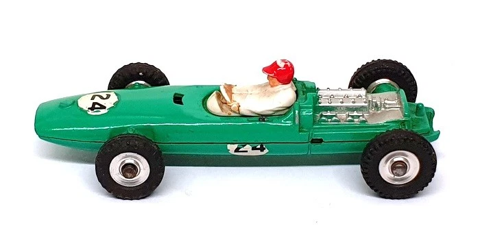 Dinky Toys Appx 9 cm de largo original diecast 241 - Lotus Racing Car #24 - Verde Foto 4 de 4
