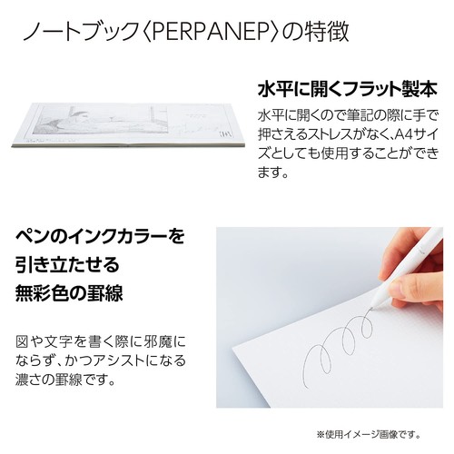 Kokuyo KOKUYO Notebook PERPANEP A5 grob 5mm Raster PER-MZ106S5M 116 - Bild 5 von 9