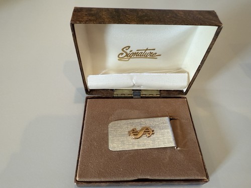 2 Geldklammern von Signature; Rhodiniert. in originalkartons - Bild 2 von 9