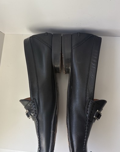 Salvatore Ferragamo Schwarz Leder Herren Halbschuhe - Bild 6 von 10