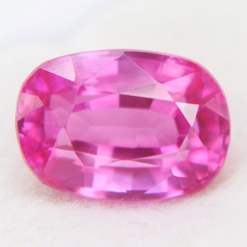 6 Ct Natural Pink Sapphire Loose Gemstones Eye Clean Cushion Shape - Picture 2 of 4