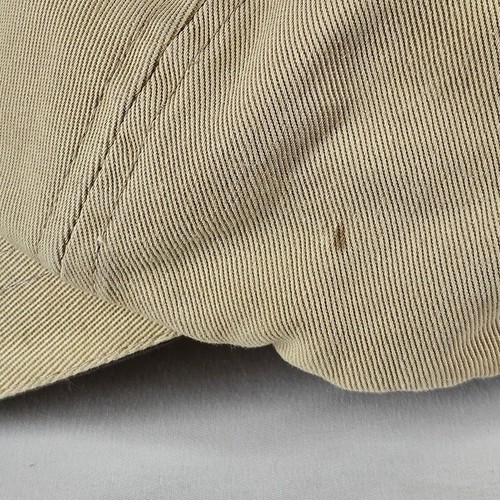 ARIAT Y2K BEIGE COTTON DAD CAP HAT ADJUSTABLE STRAPBACK EMBOSSED LOGO - ONE SIZE - Picture 10 of 10
