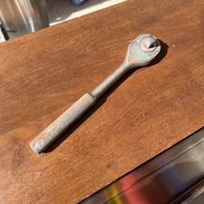 Vintage PROTO Prof# 5449 1/2" Drive Pear Head Ratchet w/Knurled Handle USA Nice!