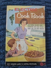 The Electric Cookbook Softcover Vintage Paperback 1960 by Marguerite Fenner