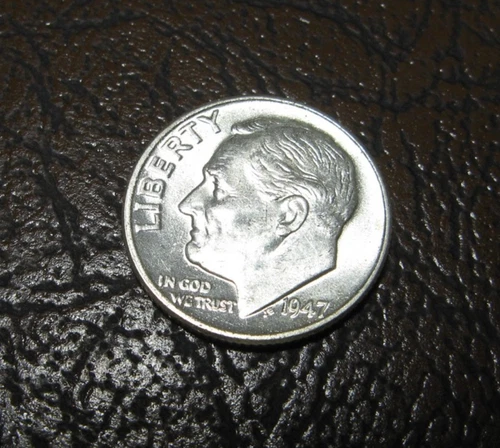 1947 Roosevelt Silver Dime BU