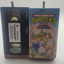 Teenage Mutant Ninja Turtles - The Turtles Awesome Easter VHS VCR Tape Excellent